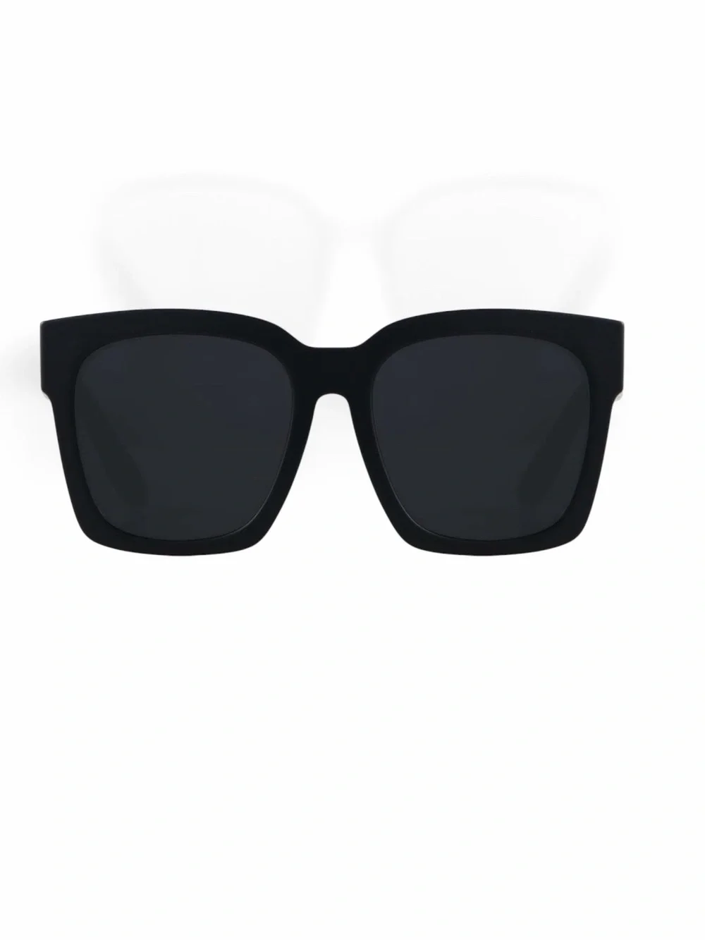 NWT 2 Pack Oversized Square  Frame Sunglasses -  matte black & tortoise